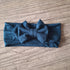 LOT: 4 Bandeaux NOEUD, couleurs au choix en jersey extensible, Quantité limitée